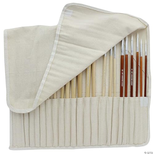Art Advantage Brush Set t Oil/Acrylic 24pc - Thumbnail 3