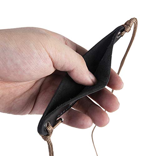 Easyant Handmade Leather Pouch Shepherd Sling Old-Fashioned Slingshot #TOP6