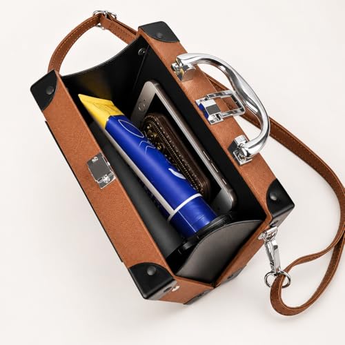 Image of QZUnique Tape Shaped Shoulder Bag Radio Recorder PU Crossbody Bag Women's Retro Evening Bag Handbag Clutch Purse