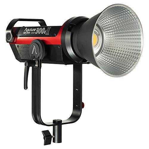 Aputure Ls C300D Ii Cob Light Storm 300D Mark Ii 350W 5500K Daylight Balanced Led Video Light Cri 96+ Tlci96+ 45000Lux@0.5M With The Reflector 8 Built-In Lighting Fx Low V-Mount #TOP5