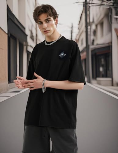 Vamtac Butterfly Graphic Tees Men Y2K Oversized Vintage T Shirts Loose Streetwear Short Sleeves Summer Tops
