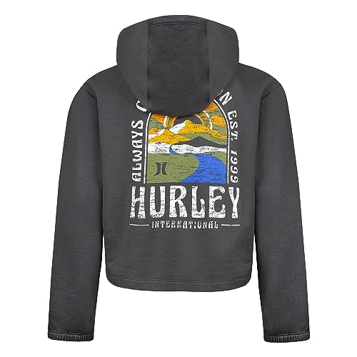 Image of Hurley Girls' Long Sleeve Hooded Top