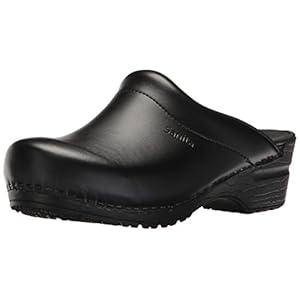 Sanita Vrouwen Sonja Pu Open Klompen, AD Template Grootte