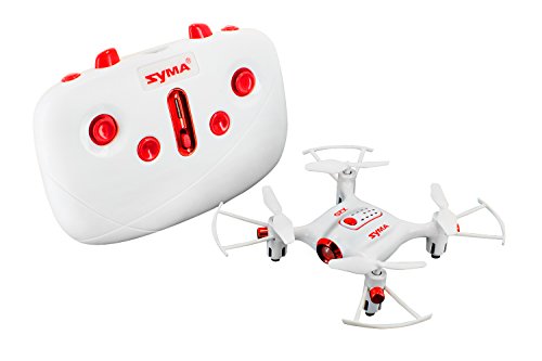 Tenergy Syma X20 Mini Drone Headless Quadcopter RC Drone with Altitude Hold One-key 360 Degree Stunt Move Pocket Drone Easy to Fly Drone for Beginner (White)