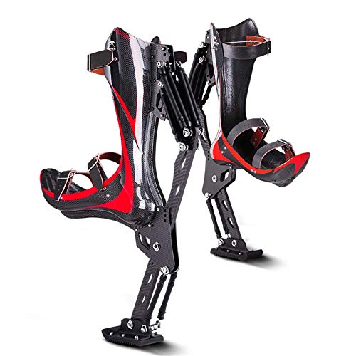HSJSY Zapatos De Fibra De Carbono Que Despiden Los Zapatos, Canguro Zancos De Salto Ejercicio De La Aptitud Zapatos De Estiramiento, Adulto Extreme Sports Equipment