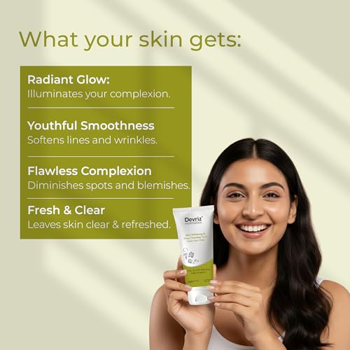 Image of Foaming Face Wash with Kojic Acid & Vitamin C for Glowing, Brighter Skin | Helps Reduce Dark Spots, Pigmentation & Fine Lines | Gentle Pore Cleanser for All Skin Types | 100ml