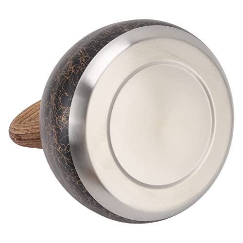 Bule de Aço Inoxidável, Chaleira de Assobio para Fogão a Gás Fogão de Indução, Bule de Cozinha Com C