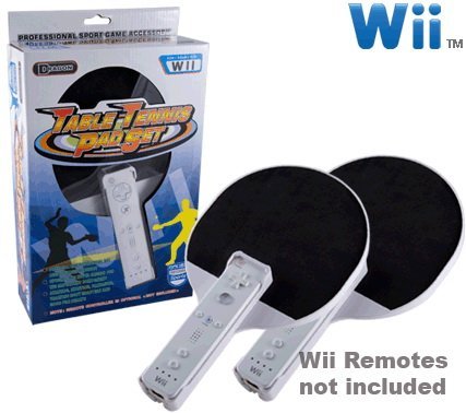Wii Table Paddle Set