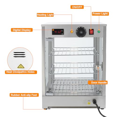 Commercial Pretzel Warmer Display Case