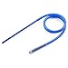 BudPro Hookah Shisha Silicone Hose with Long Aluminum Handle - Large Blue 72