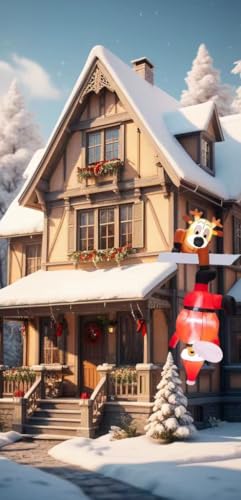 Decoración Exterior, Home Improvement inflables navideños Marca RUCHULOVE (3)