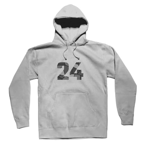 Sweat hoodie gris chiné 24 idéal pour vos sorties urbaines décontractées