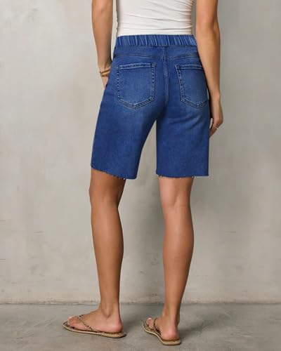Baggy Shorts Women Jorts Women Baggy Denim Shorts Butt Lift Jeans Jean Shorts Dressy Casual para Mujer — view 3