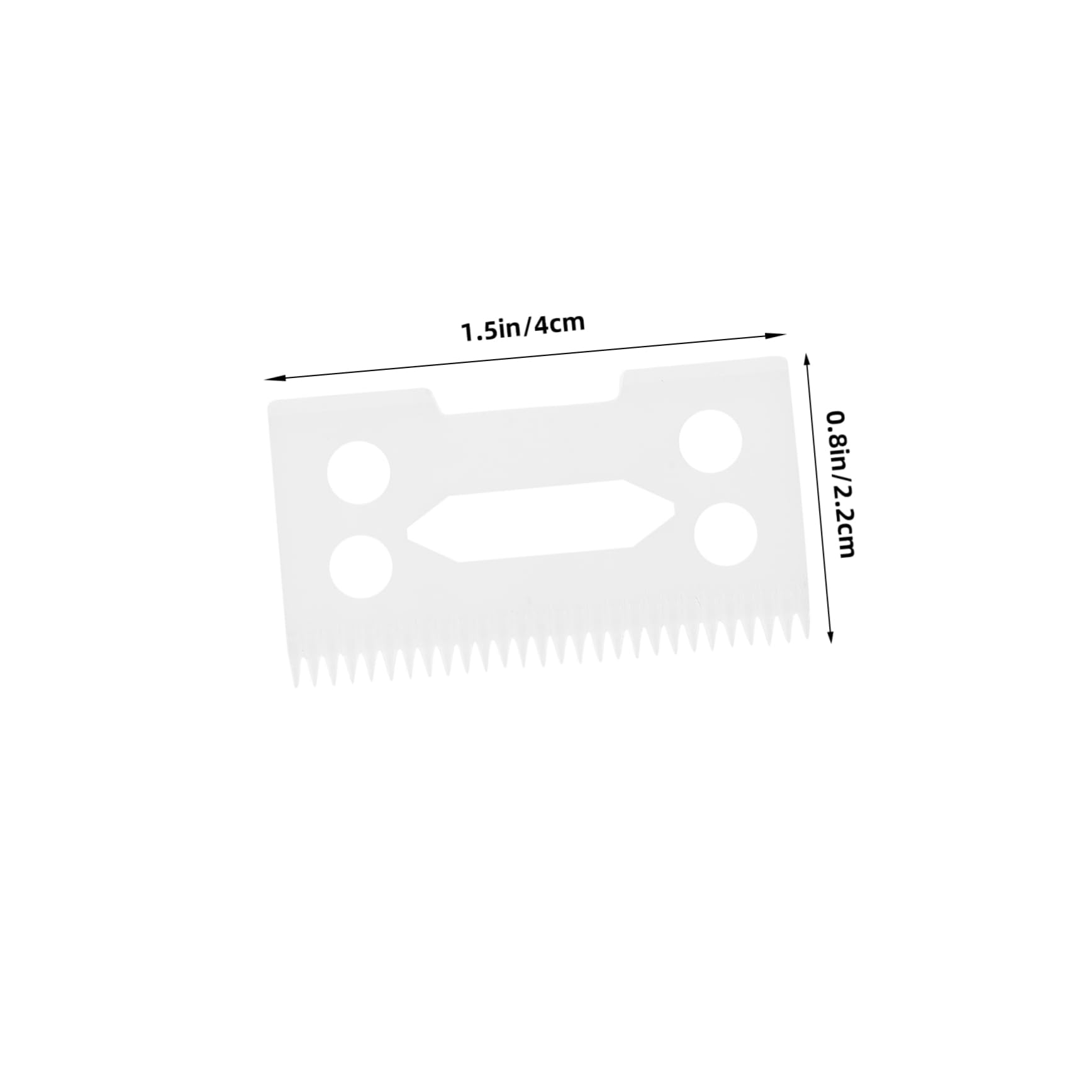 SHERCHPRY 2pcs Replacement Blades for Hair Clippers Durable Hair Trimmer Heads Compatible with Clipper Models Easy to Install and Maintain Ensures Optimal Performance