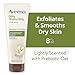 Aveeno Daily Moisturizing Body Scrub, Exfoliating Body Wash for Smoother, Healthier Looking Skin, Soothing Prebiotic Oat Formula, Sulfate-Free, Soap-Free & Dye-Free, 8 oz