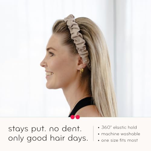 Image of KOOSHOO Head-Band for Men and Women - Durable, Plant-Based Hair Accessory - Versatile Sports Sweatband - Elastic Thick Sweat Band for Women & Men - Great for Running, Yoga, Exercise, etc