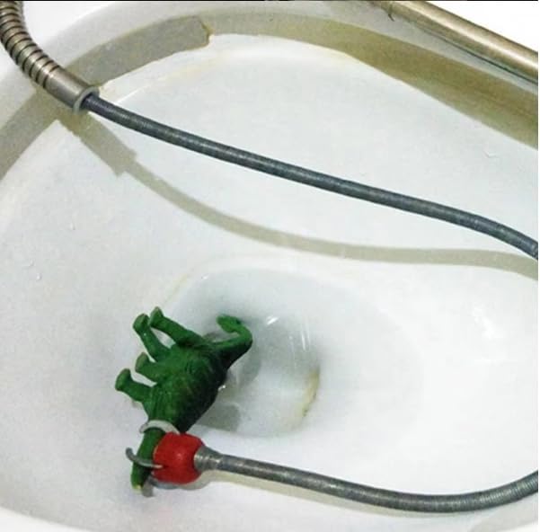 Toilet Grabber Flexible Drain Cleaning Tool Clog Remover Reacher Tools Extra Long Sewer Pipe Cleaner Auger Pickup Sink Super