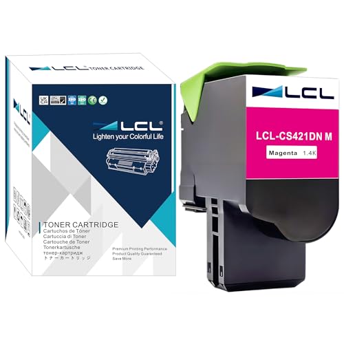 Toner Lexmark 78C20M0 magenta pour l'impression des rapports de bureau sur CS421 et CX421
