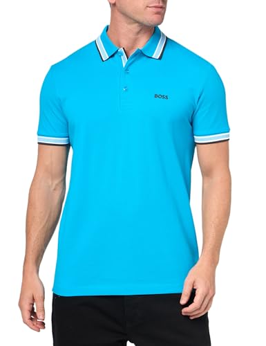 Image of BOSS Mens Paddy Short Sleeve Polo Shirt