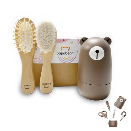 Baby-Nagelknipser-Set mit niedlichem Etui, Fingernagel- und Zehennagelfeilenset für die Maniküre und Pediküre von Neugeborenen, Geschenk für die neue Mutter