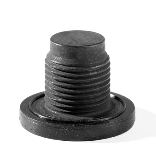 Image of Engine Oil Drain Plug M18-1.5 Replacement for 2002-2012 Dodge Ram 1500 2500 3500 4500 5500, Oil Pan Drain Bolt with Washer, Compatible with 5080631AA 5080631AB 24261