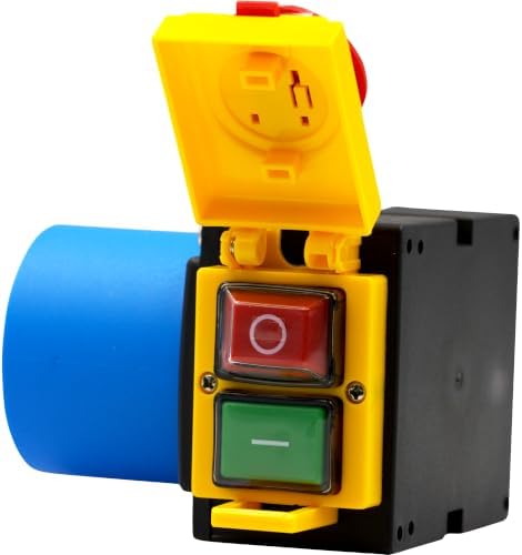 Switch-Plug Combination DKLD DZ08-1 230V for Many Stationary Power Tools- Same as: KEDU KOA7