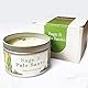 Chandelita Duftkerze Mit Ätherische Öle Naturrein aus Salbei & Palo Santo für Meditation & Reinigung – Handgemachte Duftkerzen aus Sojawachs – Vegane Kerze – Aromatherapie Candle – Chakra Kerze