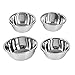 Miska miski do makaronu małe miski miski do kuchni 4 szt. Zestaw misek do mieszania ze stali nierdzewnej zagęszczona miska do zupy nieprzywierająca naczynie kuchenne do gotowania