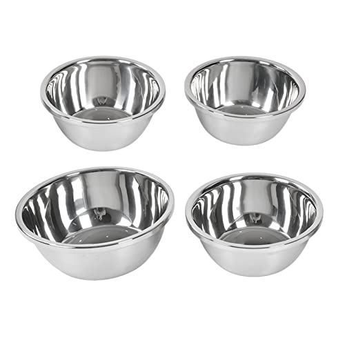 Set de 4 tazones de acero inoxidable para mezclar Zerodis miniatura 6