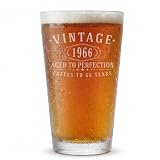 Spotted Dog 1966 Etched Pint Glass