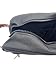 Arsenal Football ***New for 2021*** Arsenal Men's Wash Bag. Canvas Style Wash Bag with Detailed Crest and Leather Handle, Black