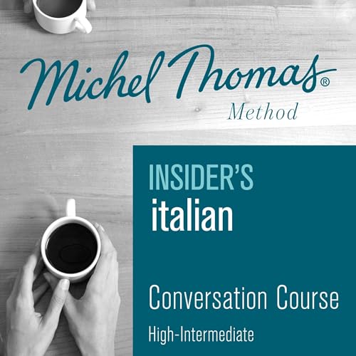 Diseño de la portada del título Insider's Italian (Michel Thomas Method) - Full course