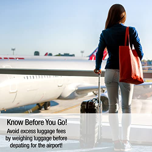 Taylor Ultra Light Digital Luggage Scale, White, Universal4