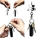 Women’s Bag Charm Key Finder, Car Keychain Hook, Cute Purse Organizer & Tote Bag Accessories, Gifts for Mom - Two Kitties