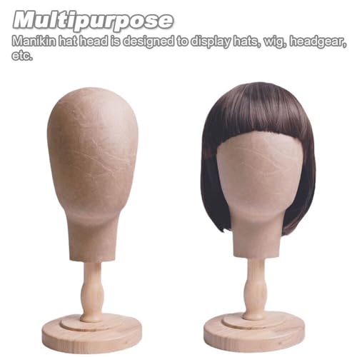 Soporte para cabeza de maniquí ideal para mantener tus pelucas impecables 3