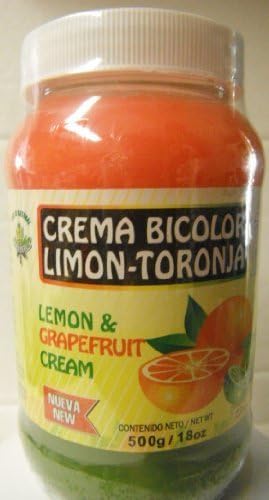 Crema Bicolor Limon-toronja Bote Grande De 18 Oz by naturamex