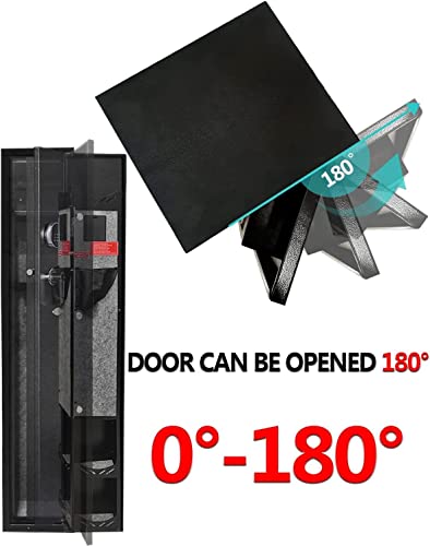 Kaer Gun Safes For Home Rifle And Pistols,Gun Safe For Rifles And Shotguns, Gun Safe Rifle, Gun Cabinet For Shotguns With Built-In Removable Storage Shelf-1.73 #TOP6
