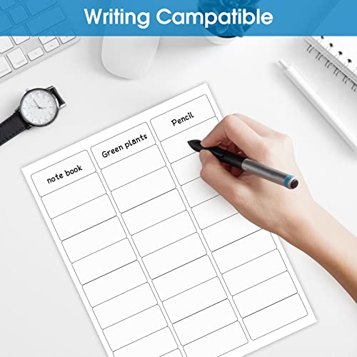 Maxgear 1" X 2-5/8" Address Mailing Sticker Labels, Template 5160, For Inkjet Or Laser Printer, Matte White Paper Sheets, Strong Adhesive, Dries Quickly, Holds Ink Well, 30 Sheets, 900 Labels #TOP6