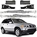Panoramic Sunroof Repair Kit Set Compatible With BMW X5 E53 / X3 E83 2000-2006 / X5 E70 2007-2013 / E39 1995-2004