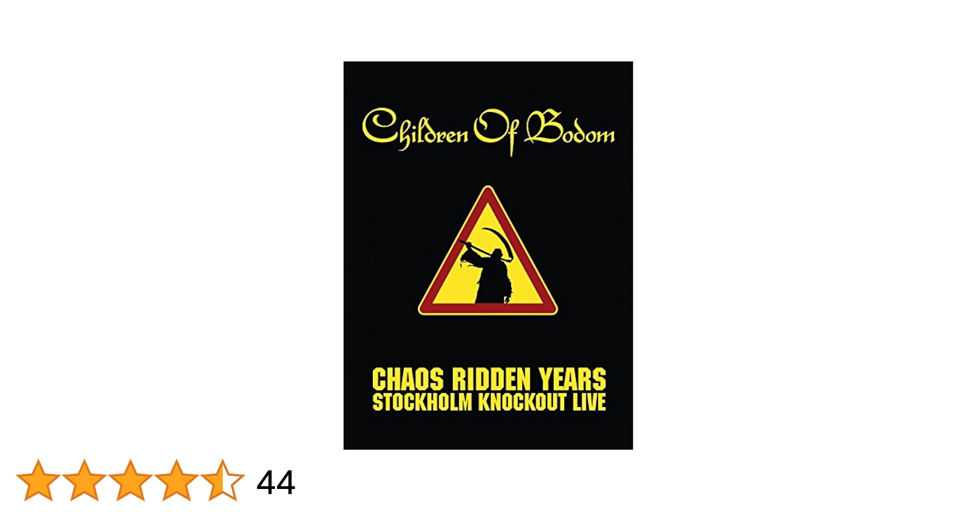R80N 「CHAOS RIDDEN YEARS」STOCKHOLM ... Children Of Bodom – Chaos Ridden Years | Stockholm Knockout