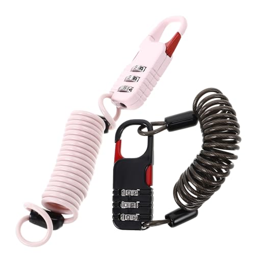 DOITOOL �I�[�g�o�C �d�����]�ԗp�R���r�l�[�V�����P�[�u�����b�N ��������h�~�X�`�[�������C���[���b�N �p�X���[�h�����Ȃ����� �X�N�[