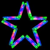 Nuolifee Glow Sticks Bulk - 100 Pcs Foam Glow Sticks with 3 Modes Flashing Changing,Glow Sticks...