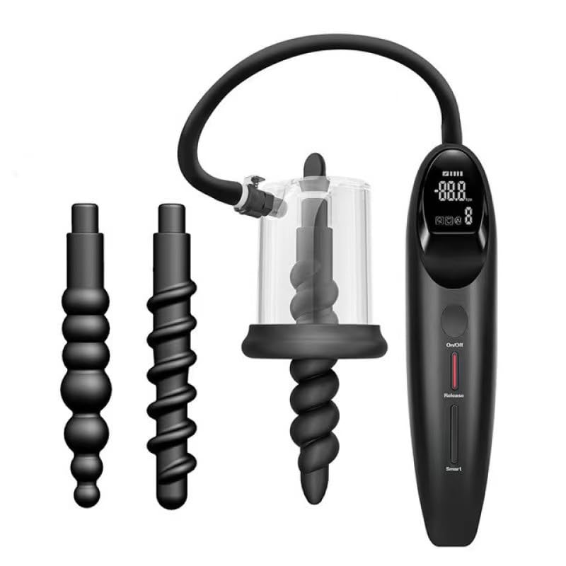 Plug anale Potente nuova serie pompa elettrica intelligente pompa per vuoto anale giocattoli del sesso Per uomo donna SM stimolatore della prostata espansore dell'ano Butt Plug Set