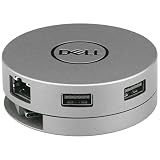 ITSPWR Bundle Containing Dell DA310 7-in-1 Docking Station, USB-C Mobile Adapter, Supports 4K 3840 x