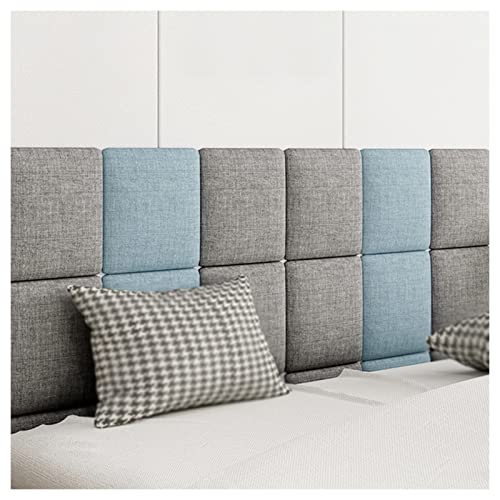 pujindu Paneles De Pared Anticolisión De Almohadillas De Pared Autoadhesivas, Quitar Y Pegar La Cabecera De La Cama del Paquete Blando, Pegatinas De Pared Blanda De Seguridad 3D (Color : A, Tamaño Cover