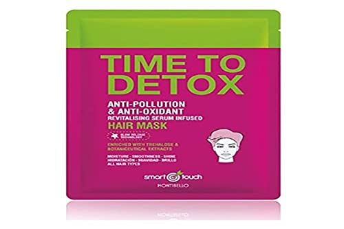 Montibello Montibel-Lo Gold Oil Essence Amber y Argan Smart Touch Time To Detox Mascarilla (Gorro), Rojo, 30 ml (1er Pack)
