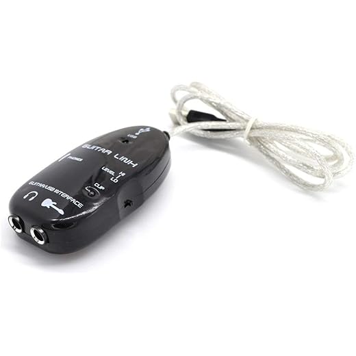 Electric Guitar USB Audio Adapter 1 Inch