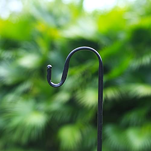 LYEAA dizhenhui104-jiaju Outdoor Herdershaak, tuin opknoping voor vogelvoeders, bloempotten, 2 stuks - Afbeelding 5