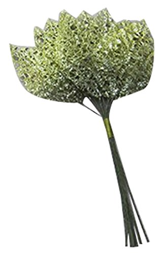 ミレニアムアート チャームリーフ グリーン AFC21-02 グリーン サイズ:直径約5.5x3.5cm/L約11cm AFC21-02