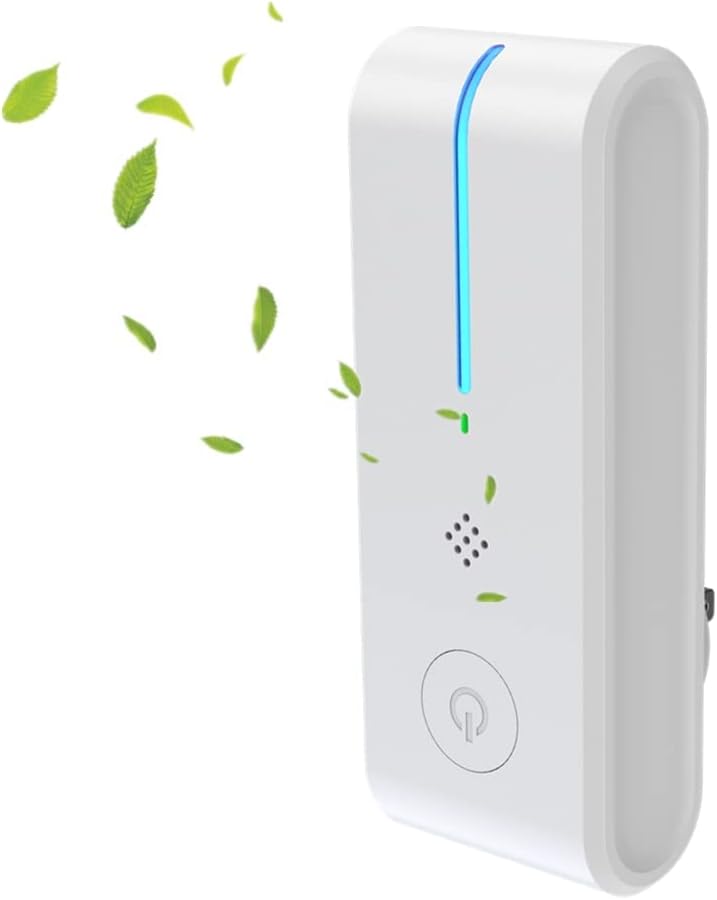 TERRIFI Mini Home Plug-in Air Purifier, Ionizer Air Purifier, Power Saving, True HEPA Filter Silent Portable for Home, Bathroom, Bedroom, Toilet